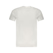 White Cotton Men T-Shirt