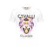 White Cotton Men T-Shirt