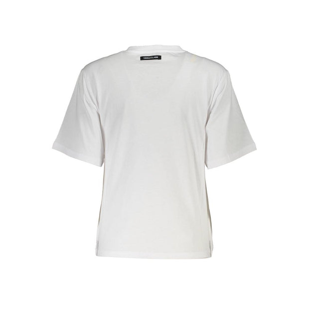 White Cotton Women Top
