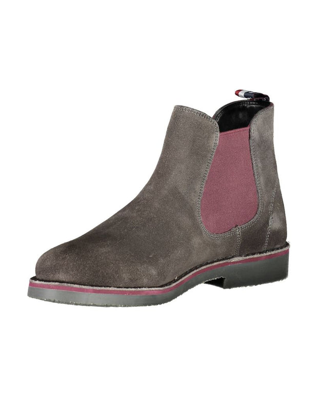 Brown Leather Men Boot