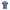 Blue Cotton Men Polo Shirt