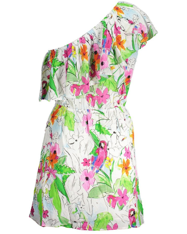 White Viscose Women Dress