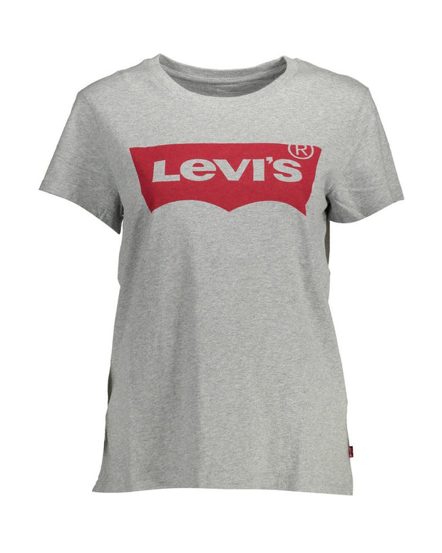 Brown Cotton Women T-Shirt