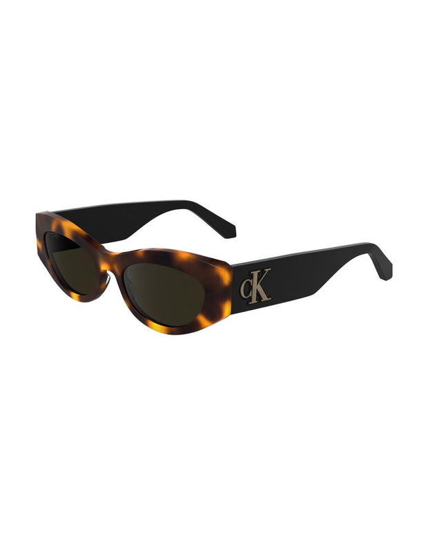Brown Acetate Women Sunglass