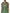 Green Cotton Floral Lace Sheath Midi Dress