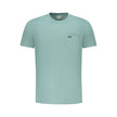 Green Cotton Men T-Shirt