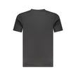 Black Cotton Men T-Shirt