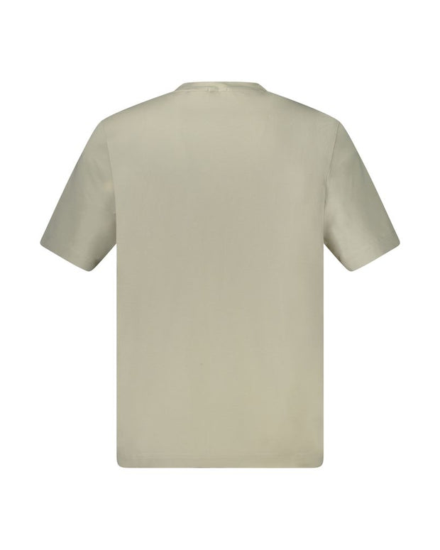 Beige Cotton T-Shirt