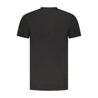 Black Cotton Men T-Shirt