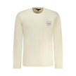 Beige Cotton Men Sweater