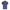 Blue Cotton Men Polo Shirt