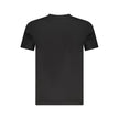 Black Cotton Men T-Shirt