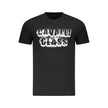 Black Cotton Men T-Shirt
