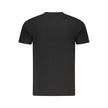 Black Cotton Men T-Shirt