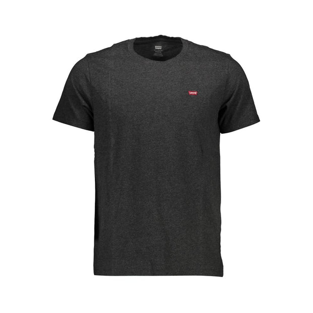 Brown Cotton Men T-Shirt