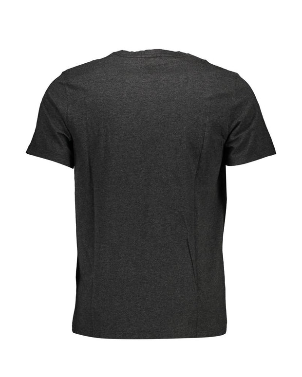 Brown Cotton Men T-Shirt