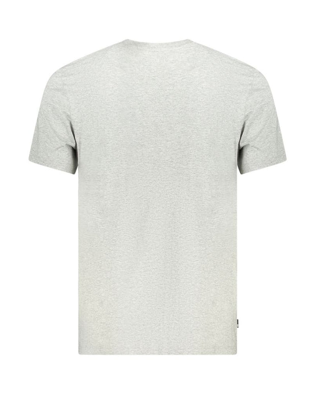 Brown Cotton Men T-Shirt