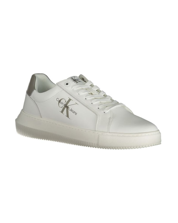 White Leather Men Sneaker