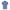 Blue Cotton Polo Shirt