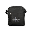 Black Polyester Men Shoulder Bag