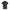 Black Cotton Men Polo Shirt