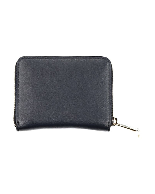 Blue Polyester Wallet