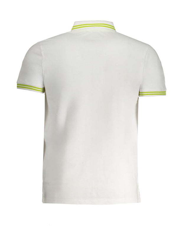 White Cotton Polo Shirt