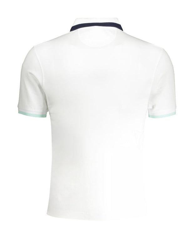 White Cotton Polo Shirt