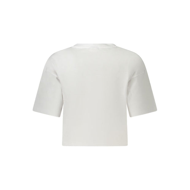 White Cotton Tops & T-Shirt