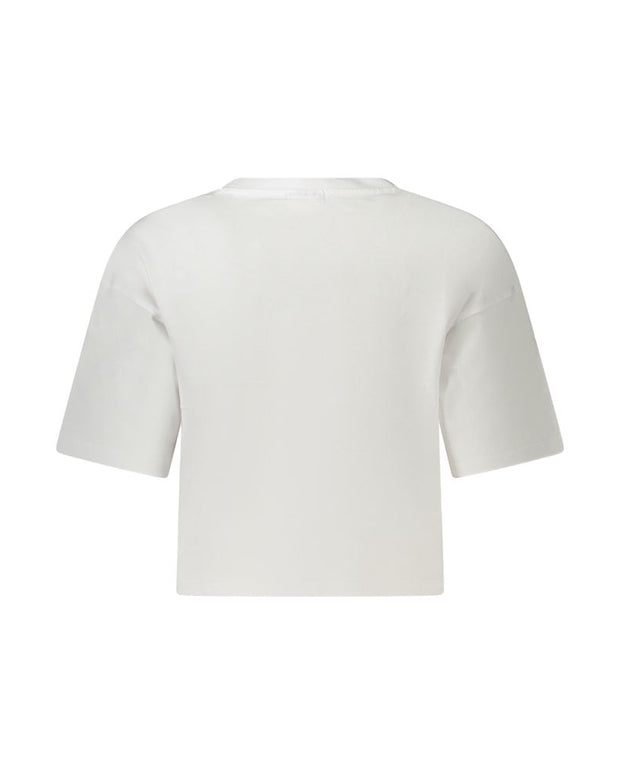 White Cotton Tops & T-Shirt