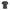 Black Cotton Women T-Shirt