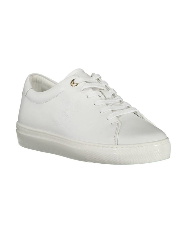 White Leather Women Sneaker