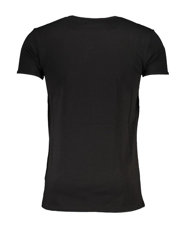 Black Cotton T-Shirt