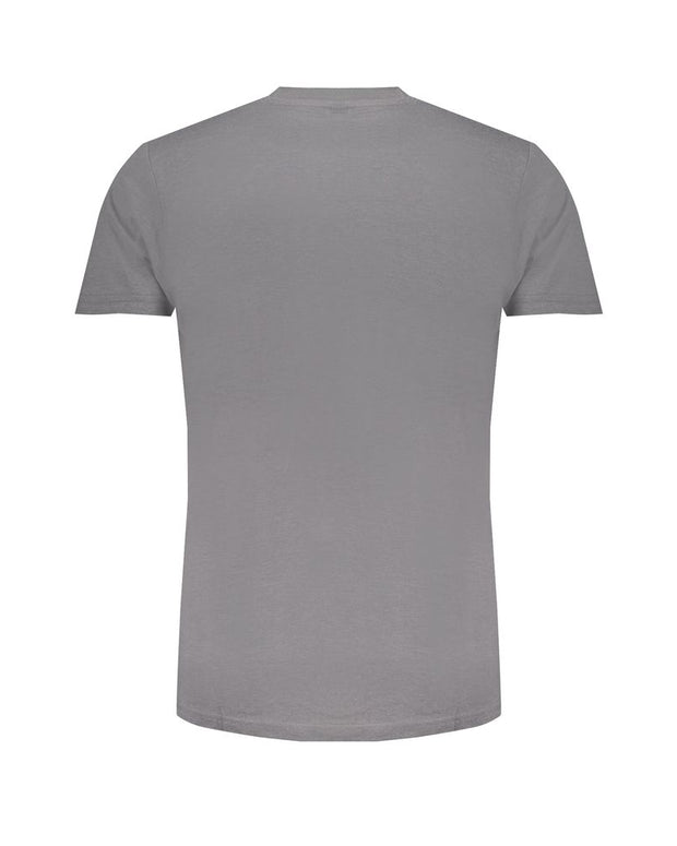 Brown Cotton Men T-Shirt