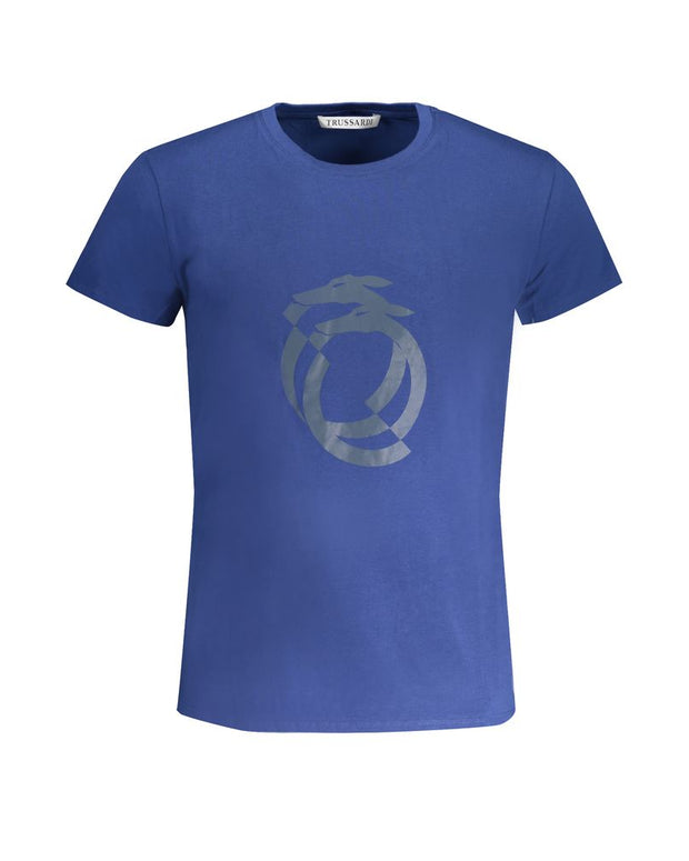 Blue Cotton T-Shirt