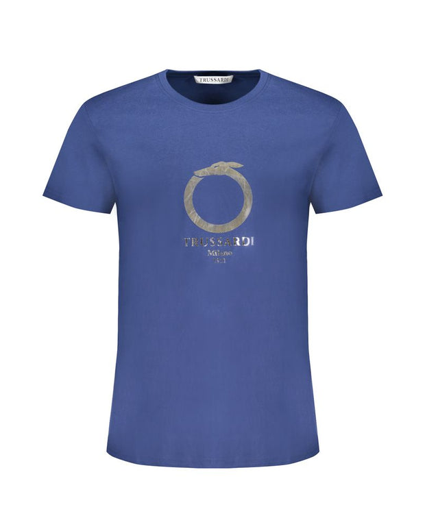 Blue Cotton T-Shirt