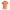 Orange Cotton Polo Shirt