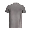 Brown Cotton Men Polo Shirt