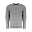 Brown Polyester Men Sweater