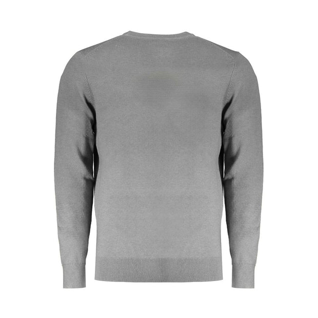 Brown Polyester Men Sweater