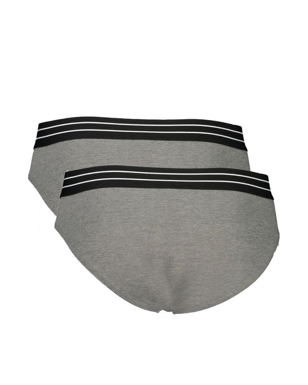 Brown Cotton Men Underwear