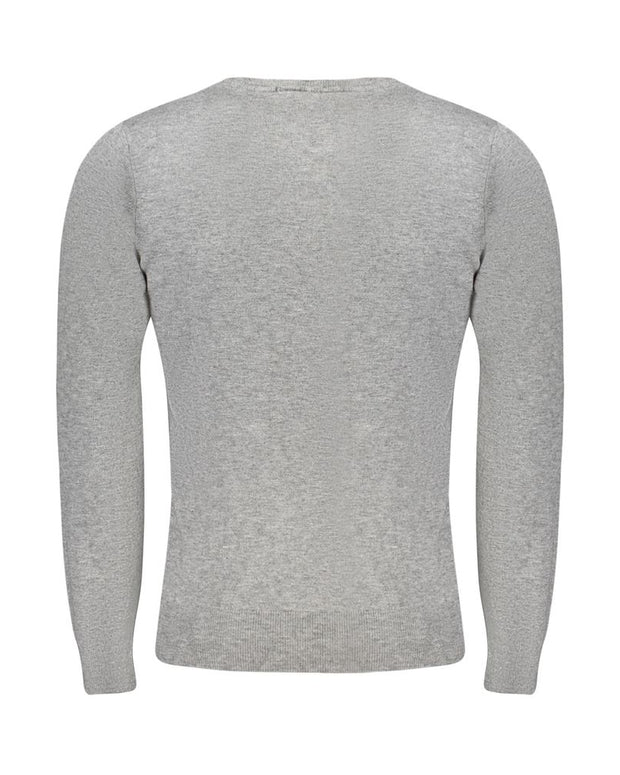 Brown Polyester Men Sweater