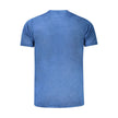 Blue Polyester T-Shirt