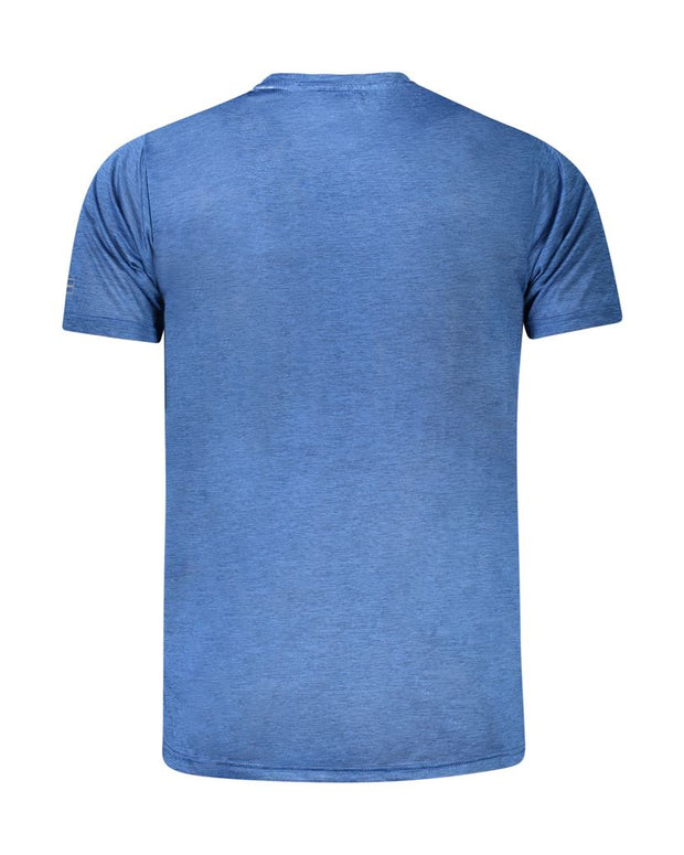 Blue Polyester T-Shirt