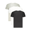 Gray Cotton Men T-Shirt