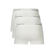 White Cotton Men Boxer