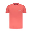 Pink Cotton Men T-Shirt