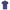Blue Cotton Men Polo Shirt