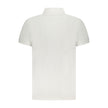 White Cotton Men Polo Shirt