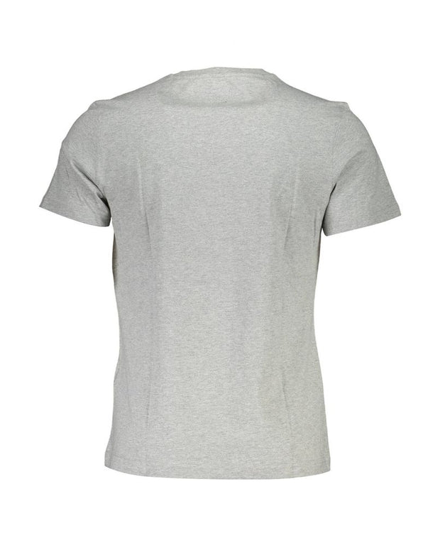 Brown Cotton Men T-Shirt
